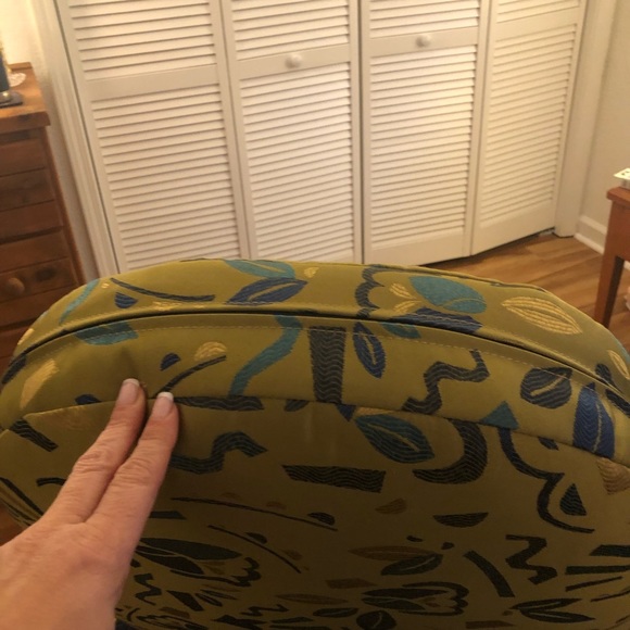 West Elm Phoebe Mid Century Modern Chairs With Metal Legs - Pair - Picture 3 of 15